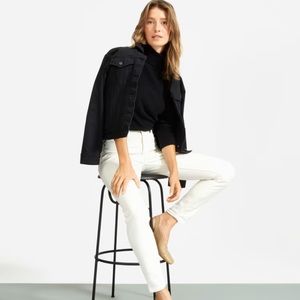 NWT Everlane High Rise Skinny Jean Bone 27x27.5
